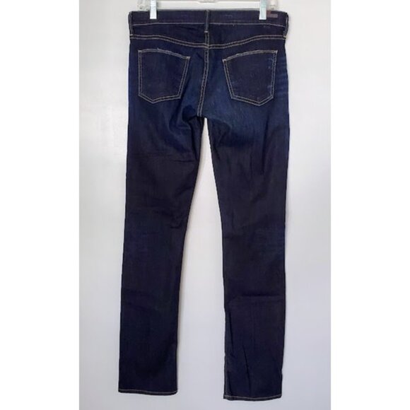 Citizens of Humanity Ava Jeans Dark-Wash Low-Rise Classic Straight Leg Sz 29 - Picture 3 of 15
